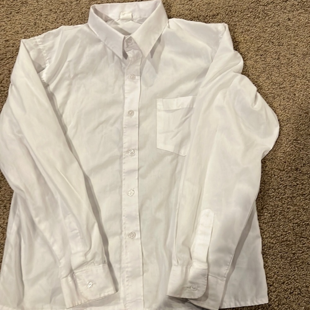 Boys 14 H button down shirt - Picture 1 of 1